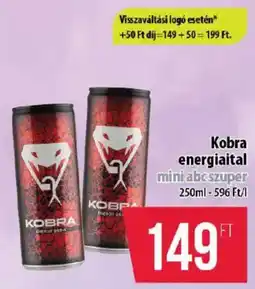 Coop Kobra energiaital ajánlat