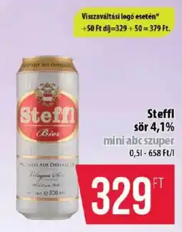 Coop Steffl sör 4,1% ajánlat
