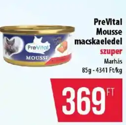 Coop PreVital Mousse macskaeledel ajánlat