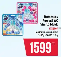 Coop Domestos Power5 WC frissítő blokk ajánlat