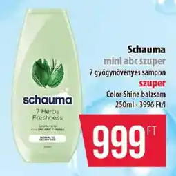 Coop Schauma 7 gyógynövényes sampon ajánlat