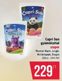 Coop Capri-Sun gyümölcsital ajánlat