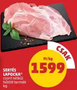 PENNY Sertés lapocka ajánlat