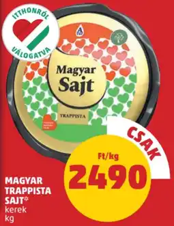 PENNY Magyar trappista sajt ajánlat