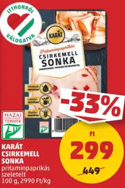 PENNY Karát csirkemell sonka ajánlat