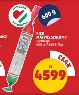 PENNY Pick mátyás szalámi ajánlat