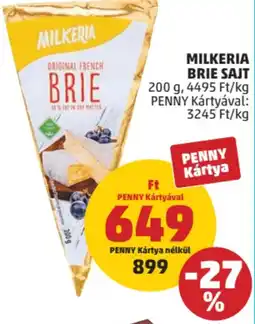 PENNY Milkeria brie sajt ajánlat