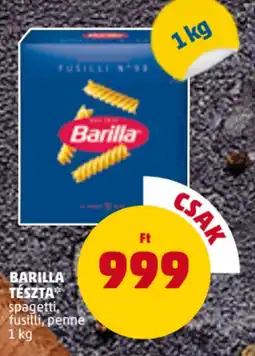 PENNY Barilla tészta ajánlat