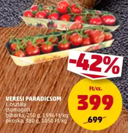 PENNY Veresi paradicsom ajánlat