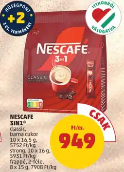 PENNY Nescafe 3in1 ajánlat