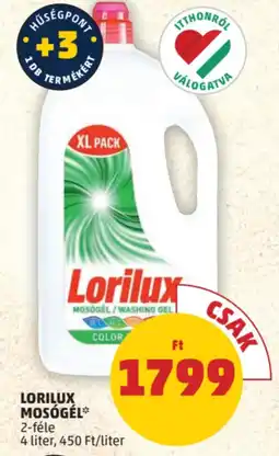 PENNY Lorilux mosógél ajánlat