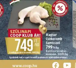 Coop Magyar Csirkecomb ajánlat