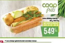 Coop Coop Friss Leves zöldség csomag ajánlat