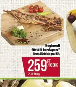 Coop Régimódi füstölt bordaporc ajánlat