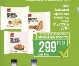 Coop COOP Ömlesztett sajtszeletek ajánlat