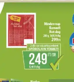 Coop Baromfi Hot dog ajánlat