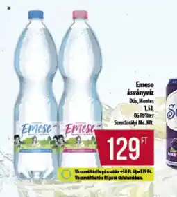 Coop Emese Ásványvíz ajánlat