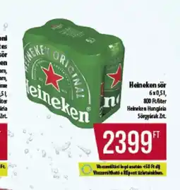 Coop Heineken ajánlat