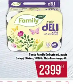 Coop TENTO Family Delicate toaletný papier ajánlat