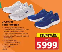 Lidl CRIVIT Férfi futócipő ajánlat