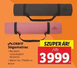 Lidl CRIVIT Jógamatrac ajánlat