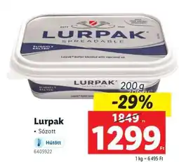 Lidl Lurpak ajánlat