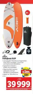 Lidl CRIVIT Felfújható SUP ajánlat