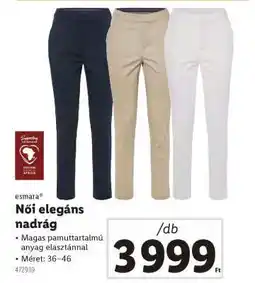 Lidl Női elegáns nadrág ajánlat