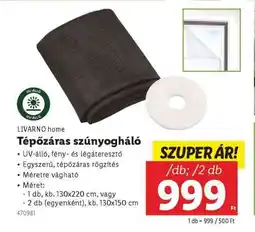 Lidl LIVARNO HOME Tépőzáras szúnyogháló ajánlat