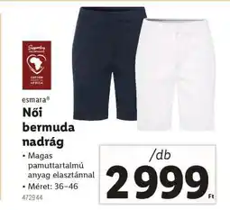 Lidl Női bermuda nadrág ajánlat