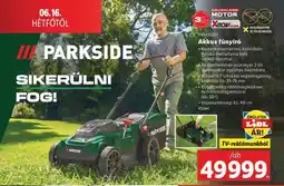 Lidl PARKSIDE Akkus fűnyíró ajánlat