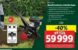 Lidl PARKSIDE Benzinmotoros rotációs kapa ajánlat