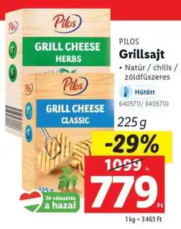 Lidl PILOS Grillsajt ajánlat
