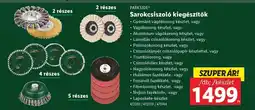 Lidl PARKSIDE Sarokcsiszoló kiegészítők ajánlat