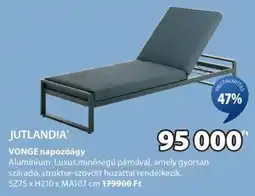 JYSK VONGE napozóágy ajánlat