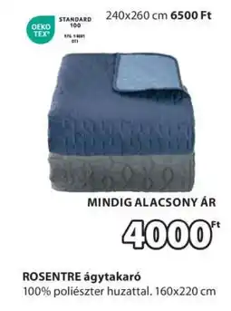 JYSK ROSENTRE ágytakaró ajánlat