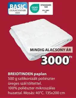JYSK BREIDTINDEN paplan ajánlat