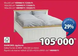 JYSK MARKSKEL ágykeret ajánlat