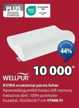 JYSK KVINA anatómiai párna fehér ajánlat