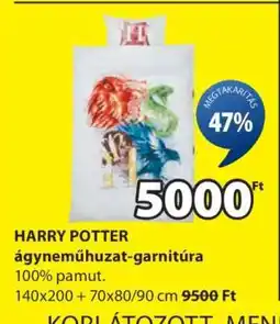 JYSK HARRY POTTER ágyneműhuzat-garnitúra ajánlat