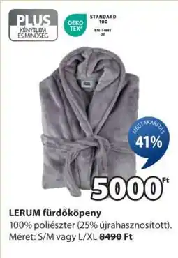 JYSK LERUM fürdőköpeny ajánlat