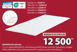 JYSK MARREN fekvőbetét ajánlat