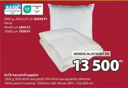 JYSK ALTA kacsatoll paplan ajánlat
