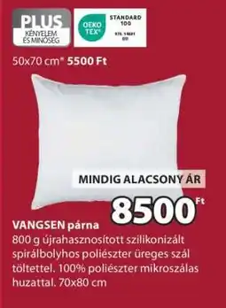 JYSK VANGSEN párna ajánlat