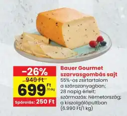 Spar Bauer Gourmet szarvasgombás sajt ajánlat