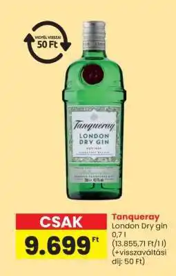 Spar Tanqueray London Dry Gin ajánlat
