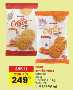 Spar SPAR omlós keksz ajánlat