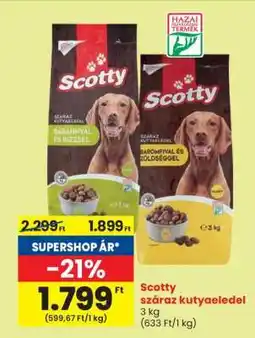 Spar Scotty száraz kutyaeledel ajánlat