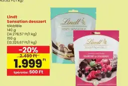Spar Lindt Sensation desszert ajánlat