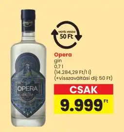 Spar Opera Gin ajánlat
